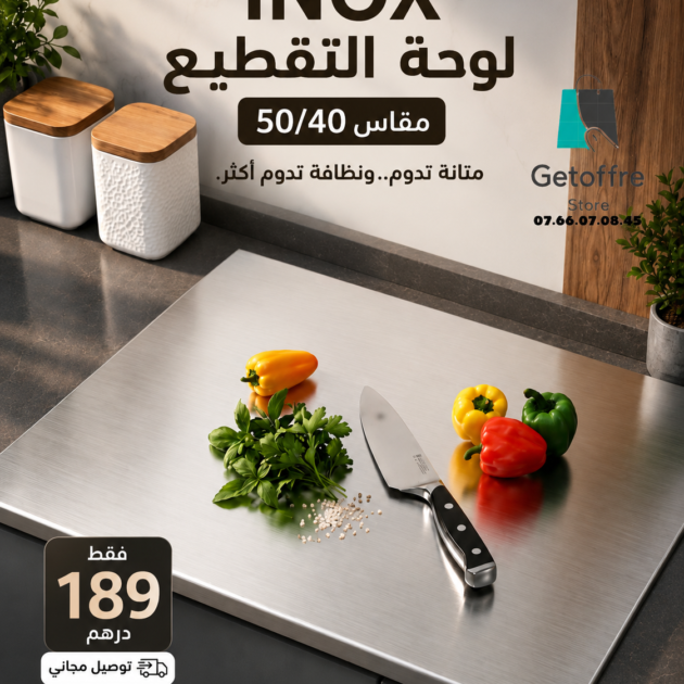 لوحة تقطيع الحجم الكبير INOX 304L